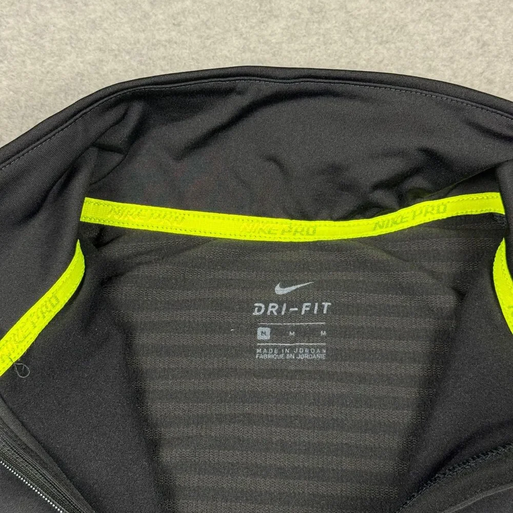 Nike Pro Warm Dri-FIT Fleece-Lined Half-Zip Training Top Women's Running- Medium - Picture 3 of 7